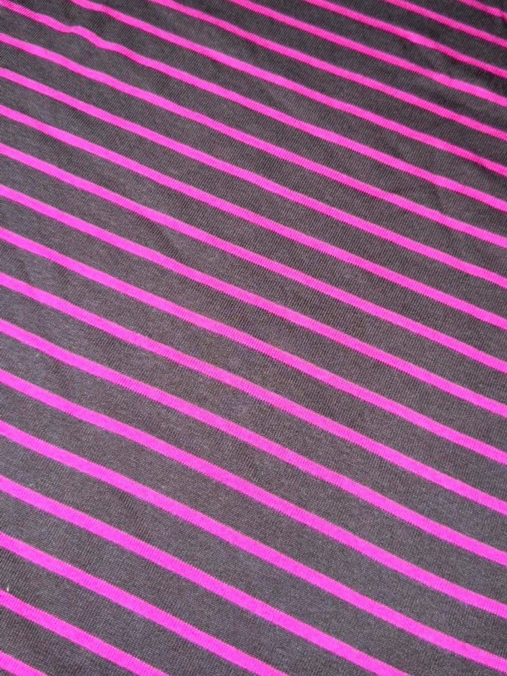 Lilly Pulitzer Striped Pima Cotton Modal Top Medium Pink Brown Gold Button - Picture 2 of 8
